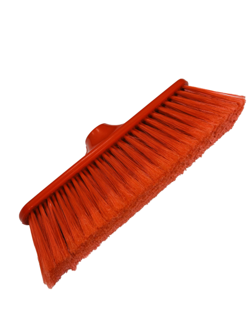 160-220 Soft Broom Plastic -Red - Image 2